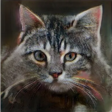 Neural network generated cat 1
