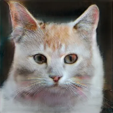 Neural network generated cat 2