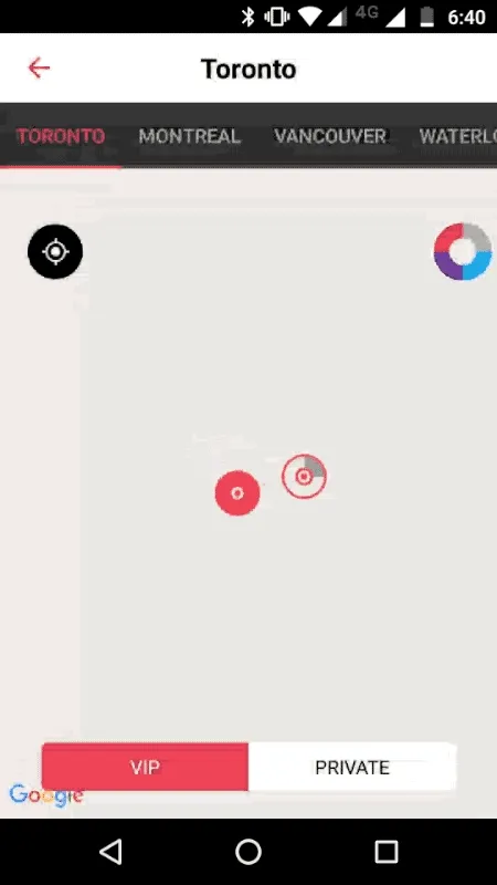 map markers clustering